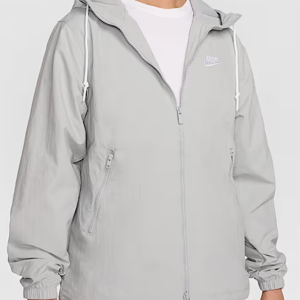 Nike Utility Jacket with Hood and Ribbed Cuffs